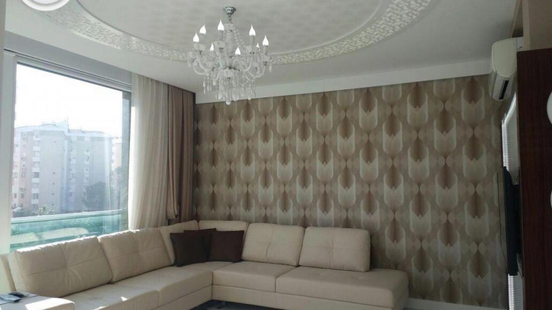 Oturma odası/(Apartment near The Sea of Antalya, Türkiye Konyaaltı...)