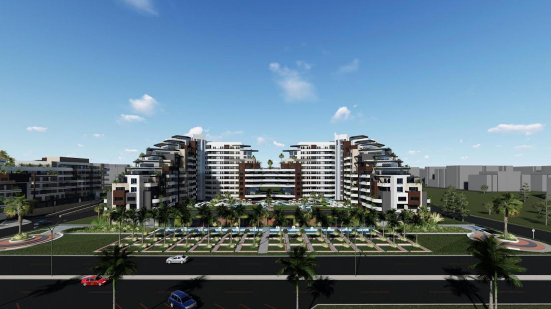 Apartments for sale in Antalya with direct sea view - Sanis Blue