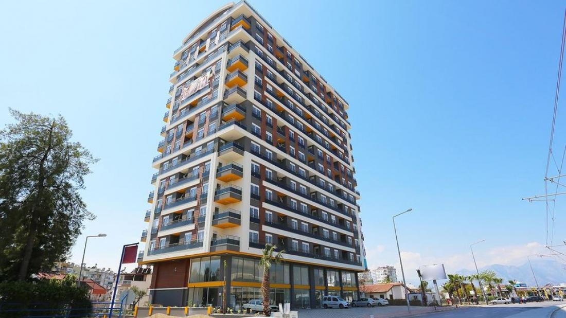 Apartments for sale in Antalya in City Tower complex