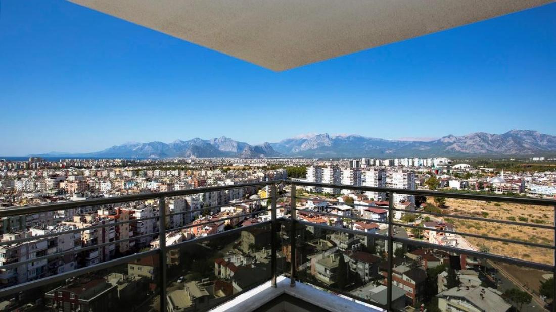 Apartments for sale in Antalya in City Tower complex