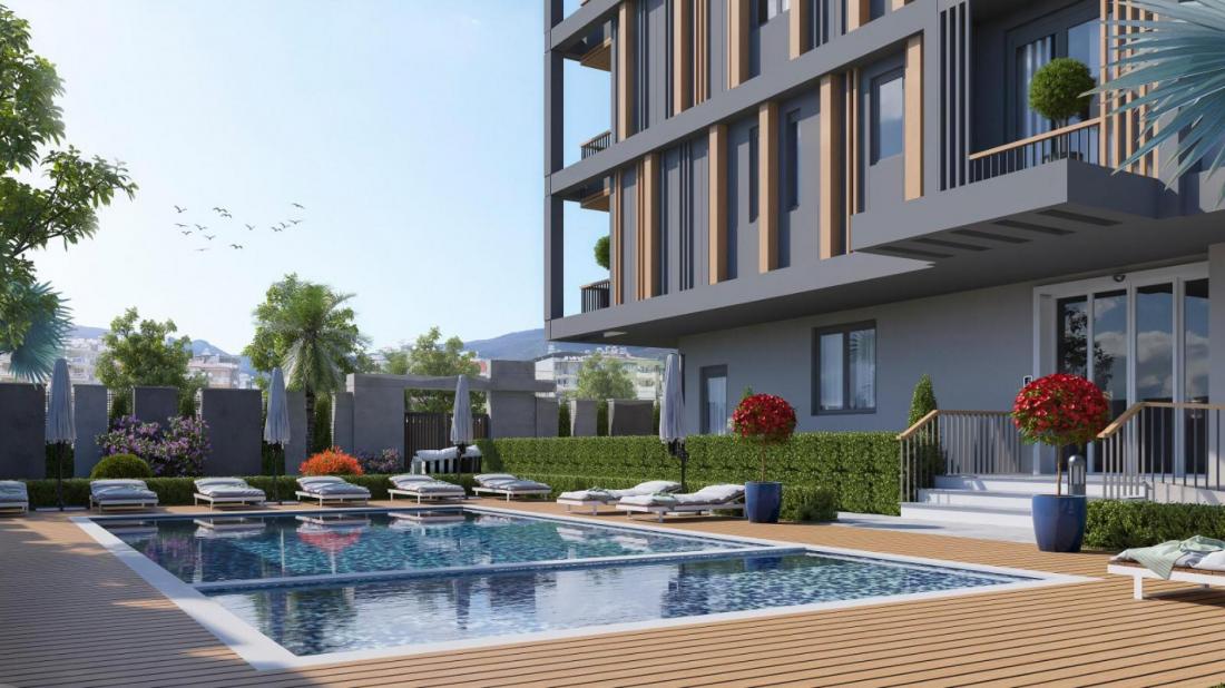 Apartments within a luxury complex for sale in Lara area