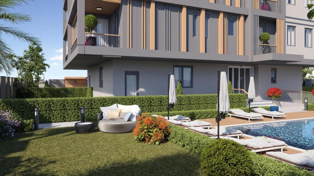 Apartments within a luxury complex for sale in Lara area