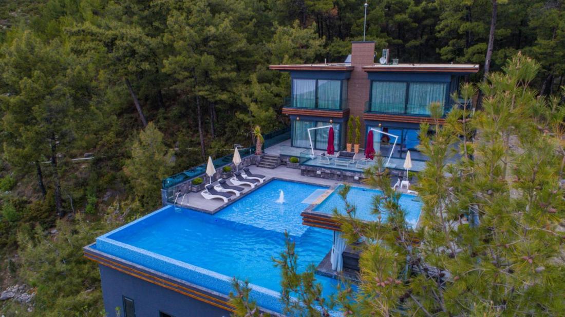 Very luxury villa for sale in Antalya-Kash