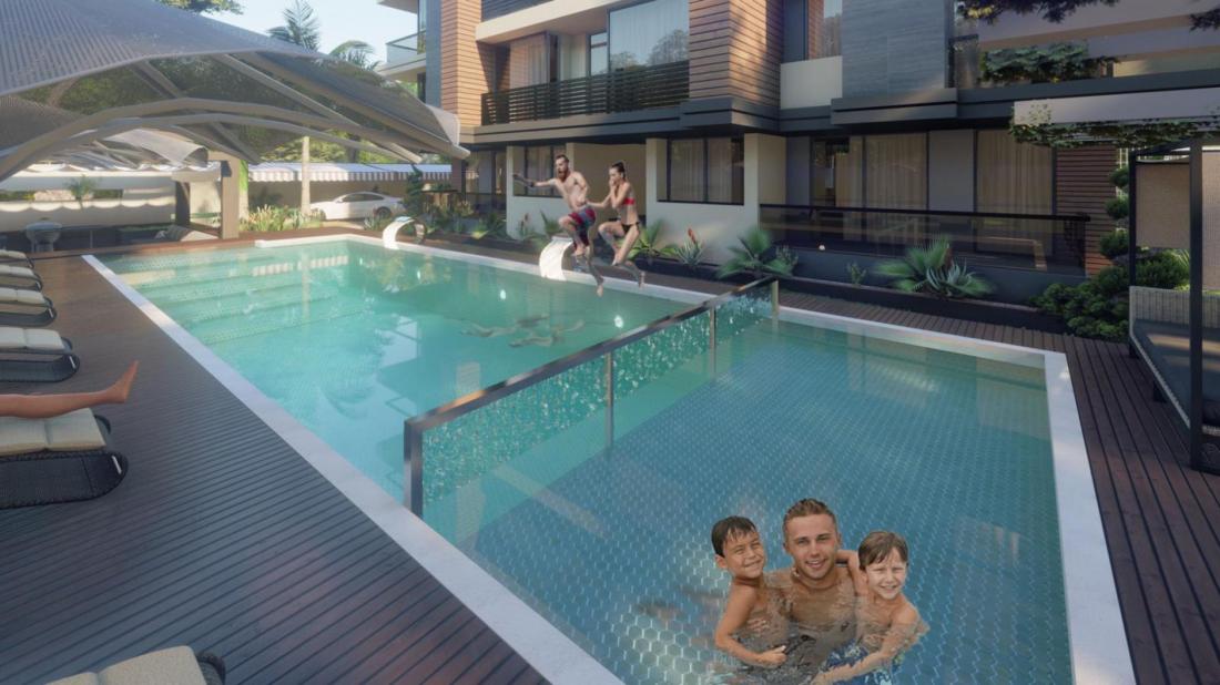 Riva Deluxe Complex'te taksitle satılık daireler