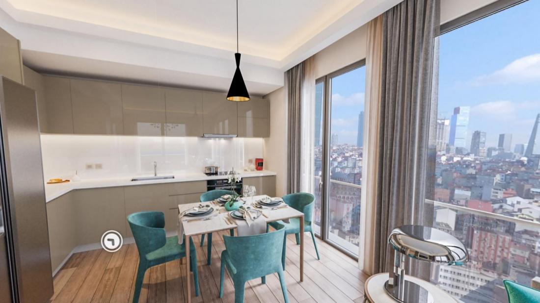 Installment apartments for sale  in Istanbul (TEMPO CITY) 