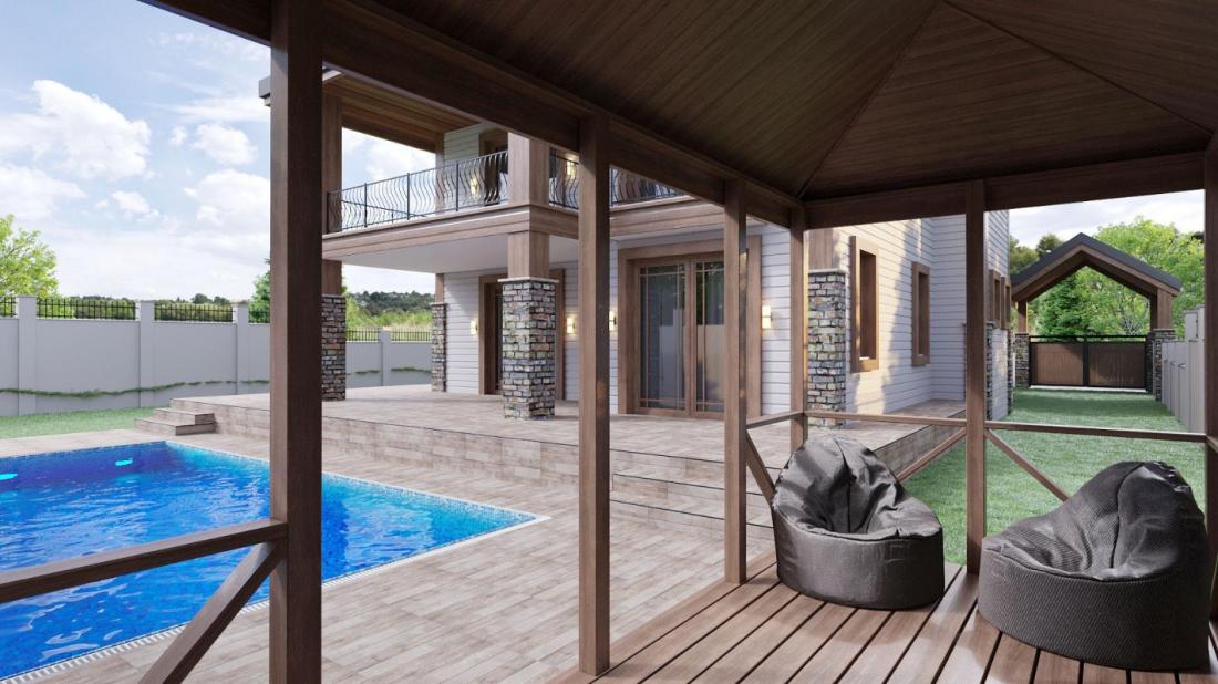 Villas for sale in Antalya in a luxury complex -  Döşemealtı