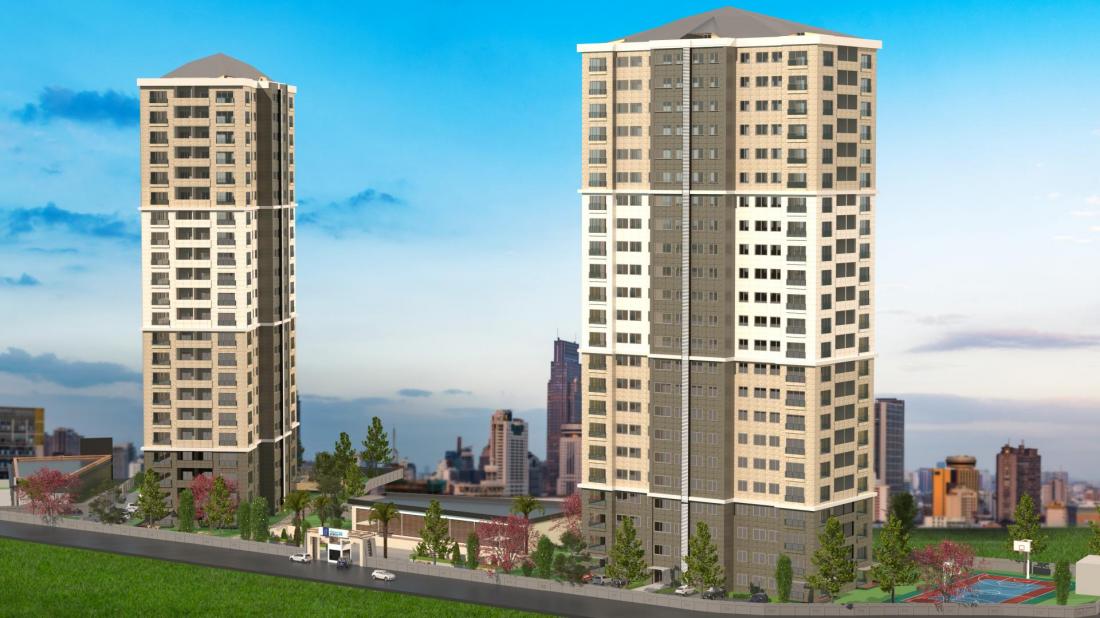 Apartments for sale in Istanbul in Denge Kartal complex