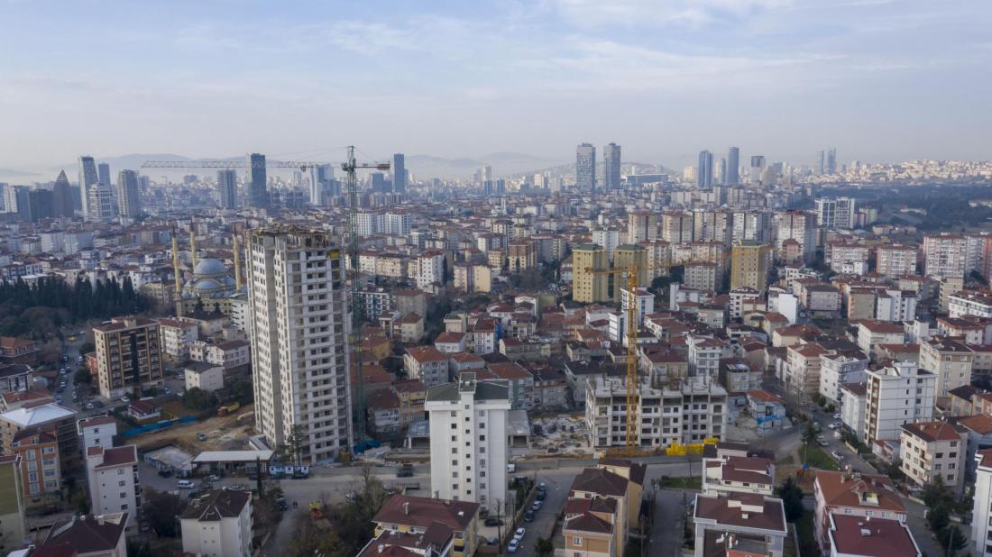 Apartments for sale in Istanbul in Denge Kartal complex