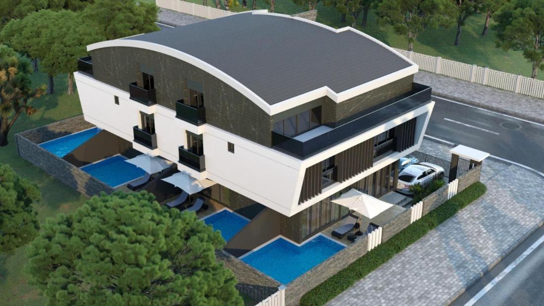 Villas for sale in Antalya within the Pera complex