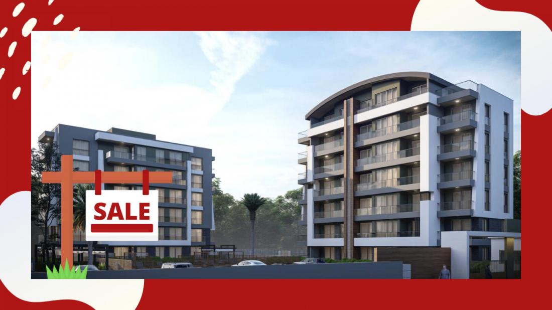 Apartments for sale in installments in Antalya - NEW CITY