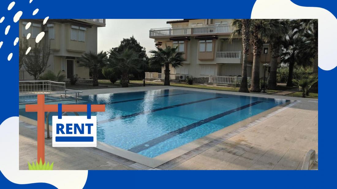 Villa within an upscale weekly rental complex in Antalya