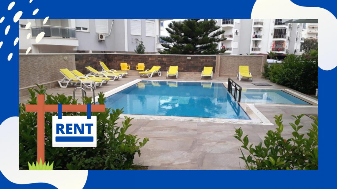 Apartments for daily rent within an upscale complex in Konyalti area