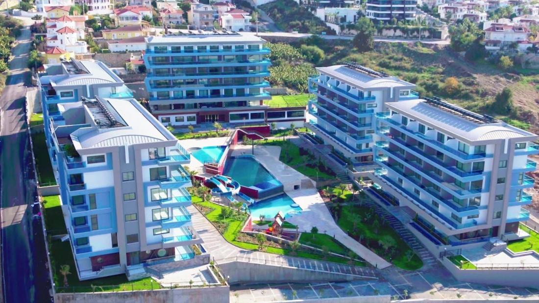 Apartments for sale in Alanya Turkey in the ECOMARINE complex