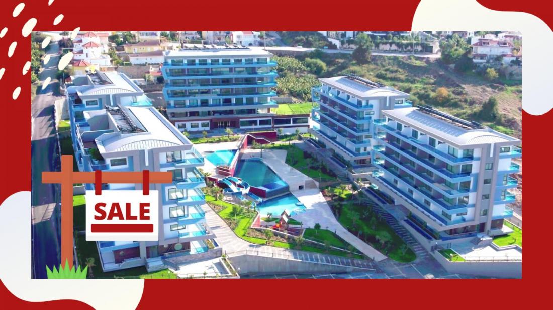 Apartments for sale in Alanya Turkey in the ECOMARINE complex