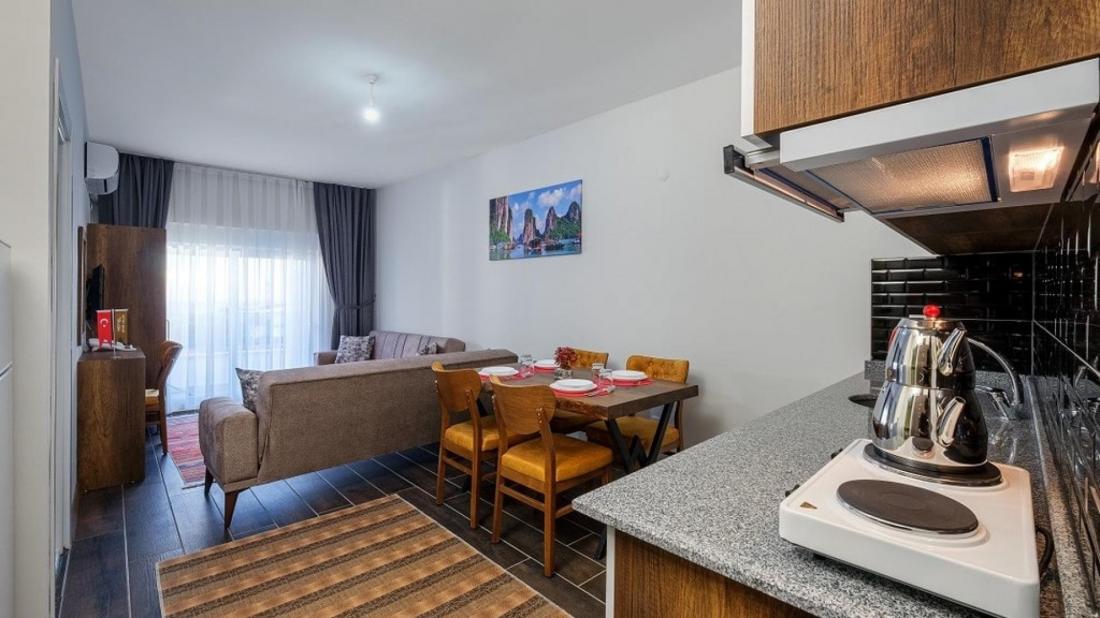 Hotel apartments for rent in Antalya city center