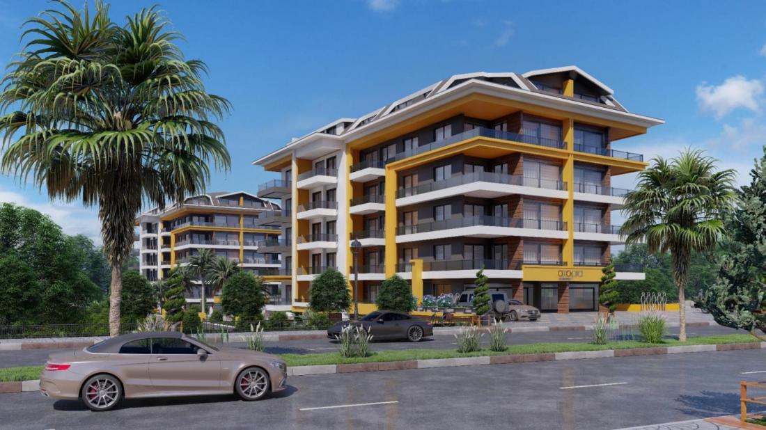 OXOPIA RESIDENCE kompleksi içinde deniz kenarında satılık lüks daireler