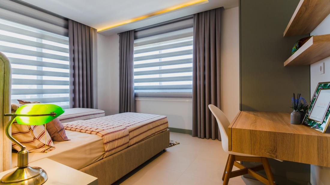 OXOPIA RESIDENCE kompleksi içinde deniz kenarında satılık lüks daireler