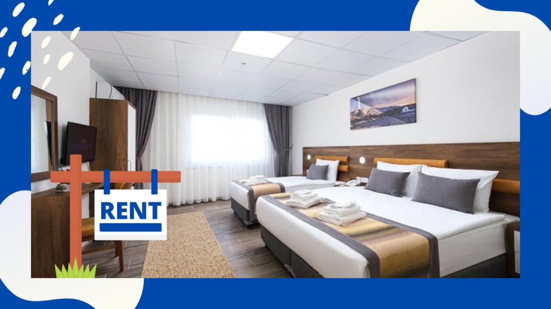 Hotel apartments for rent in Antalya city center

