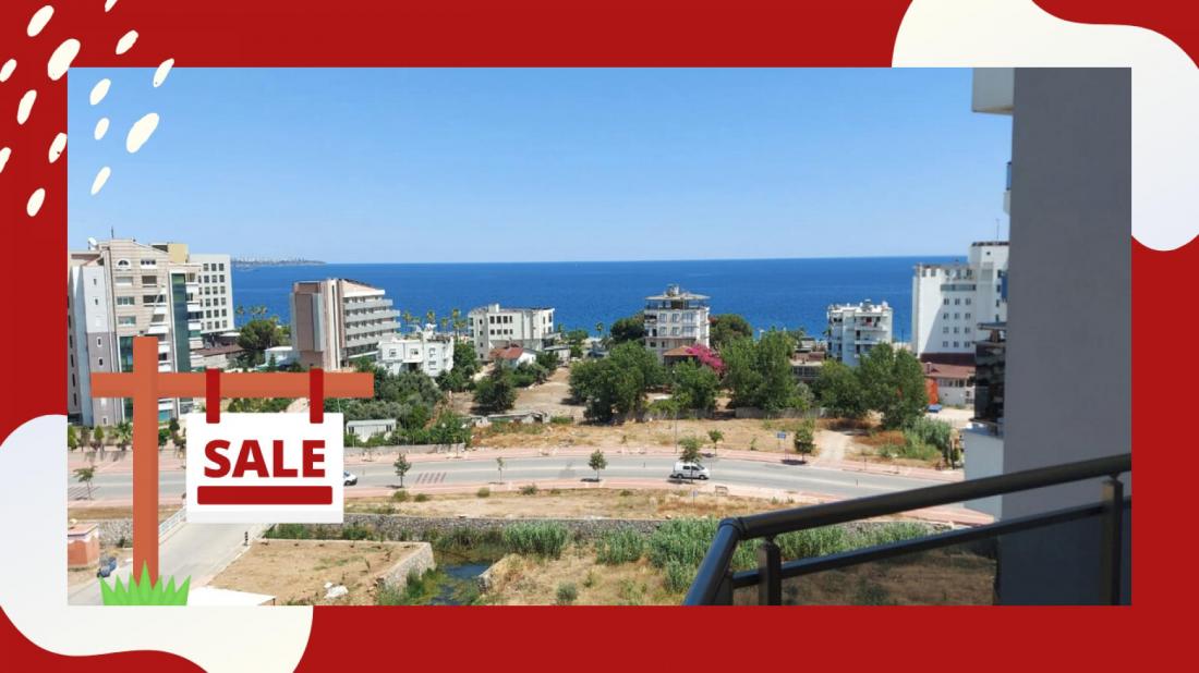 Квартиры для продажи в Анталии с прямым видом на море - Талия комплекс

