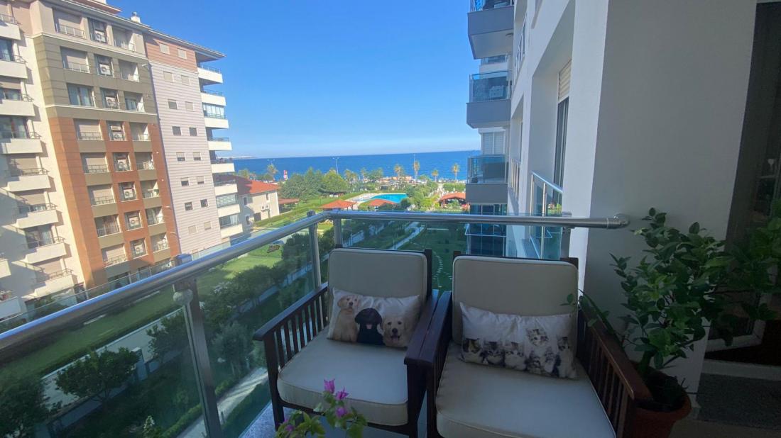 Apartment with great sea views for sale in Konyaalti Antalya