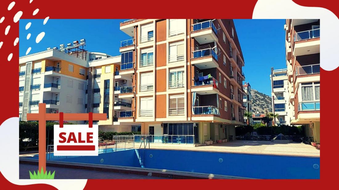 Furnished apartment for sale in Konyaalti Antalya 