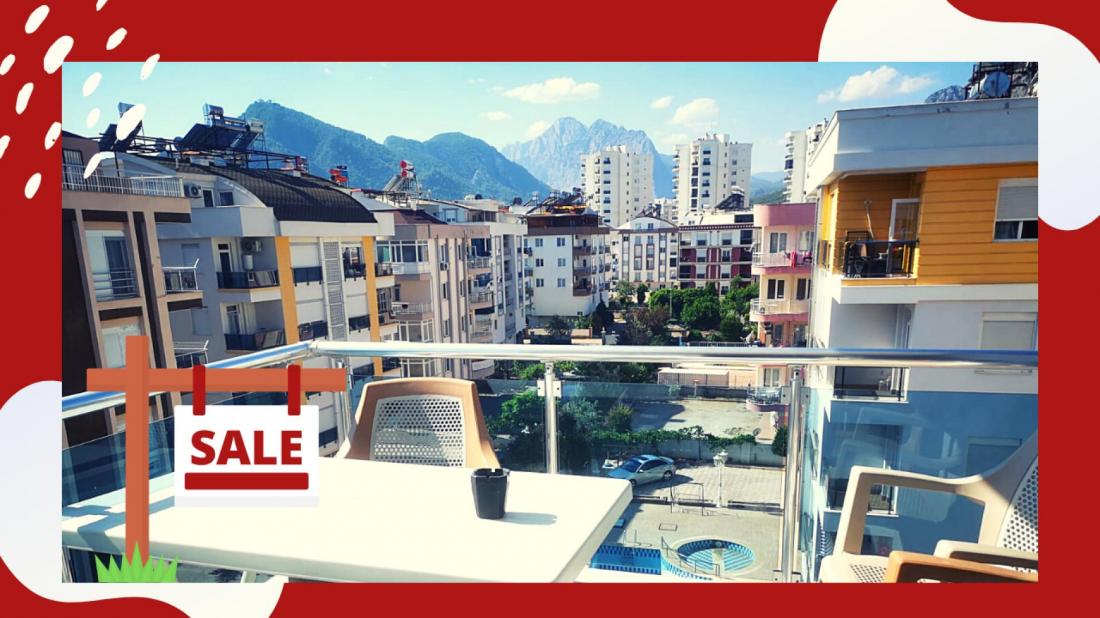 Apartment 3+1 duplex for sale in Antalya Konyaalti