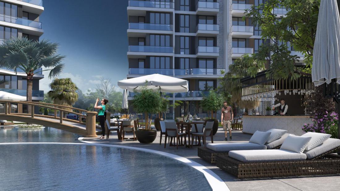 3 years installments within the Altintas area in Antalya within the Viamar Lily complex