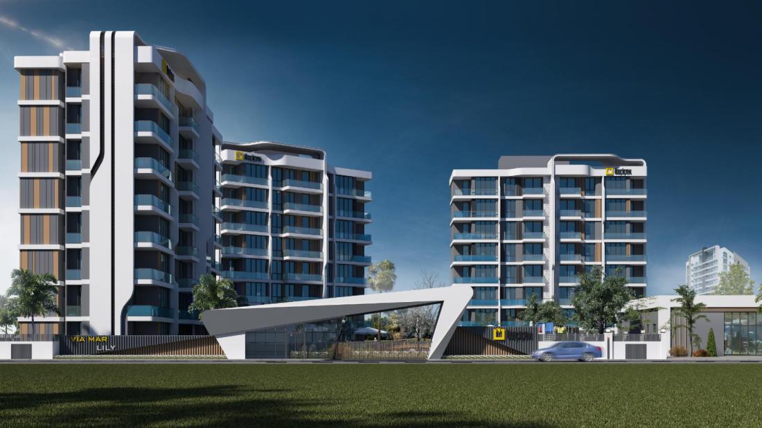 3 years installments within the Altintas area in Antalya within the Viamar Lily complex