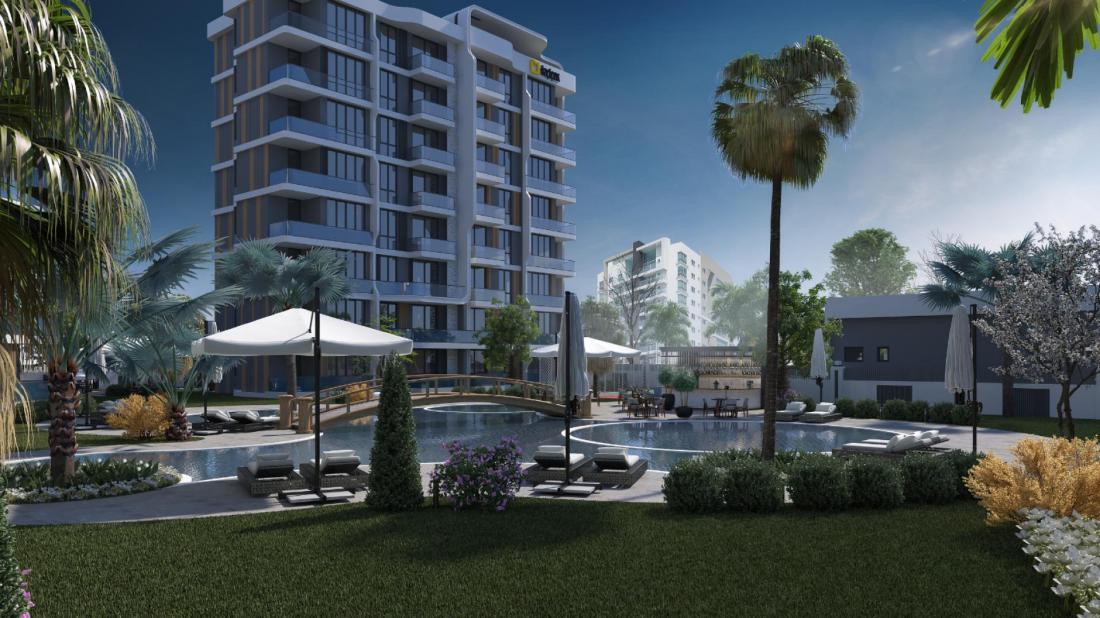 3 years installments within the Altintas area in Antalya within the Viamar Lily complex