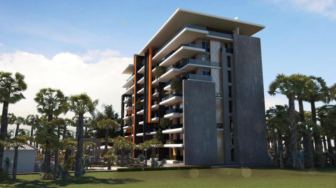 Apartments for sale in installments in Antalya within the complex (MYRA TAŞ))