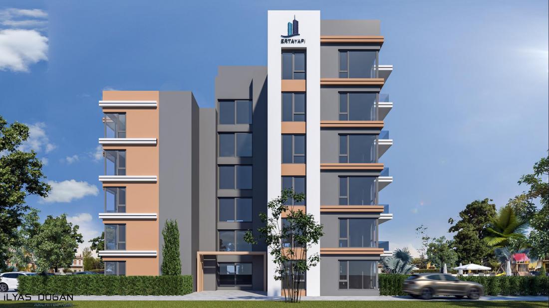 Antalya'da site içinde satılık daireler (RUZGAR LUXURY 4)