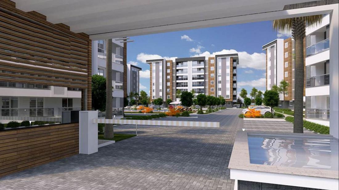 Apartments for sale in installments in Antalya within the Shirazi Life project
