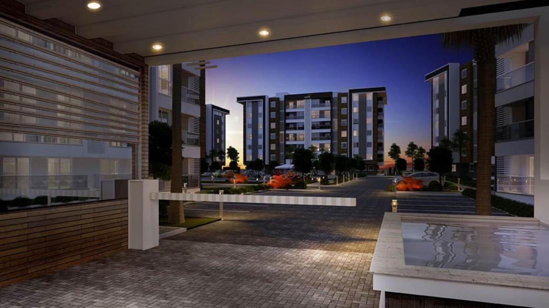 Apartments for sale in installments in Antalya within the Shirazi Life project
