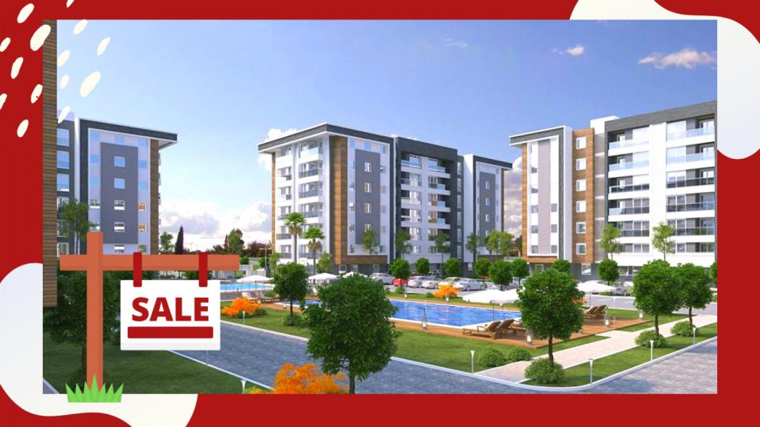 Apartments for sale in installments in Antalya within the Shirazi Life project
