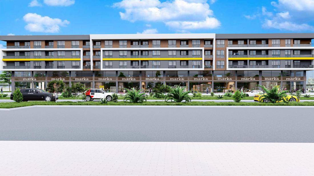 Apartments for sale by installments in the city of Antalya 
 within the project CADDE 22
