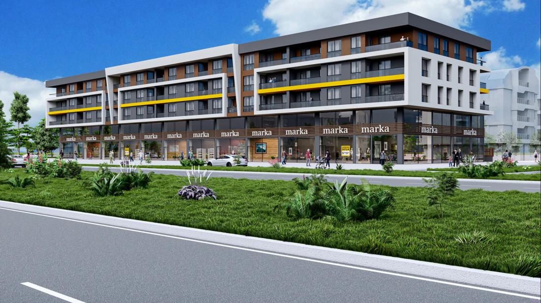 Apartments for sale by installments in the city of Antalya 
 within the project CADDE 22
