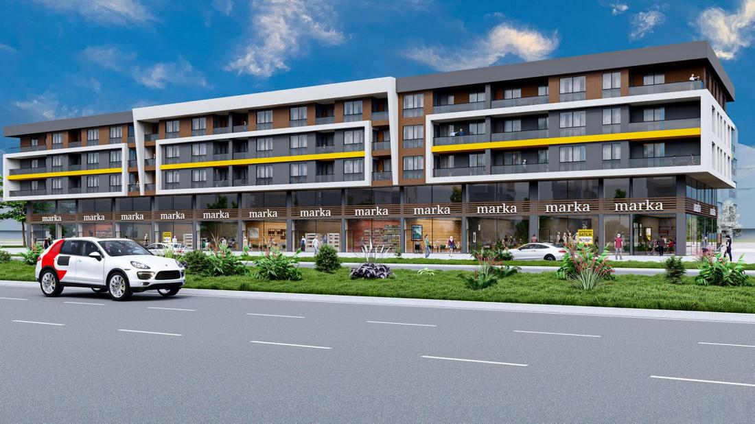 Apartments for sale by installments in the city of Antalya 
 within the project CADDE 22
