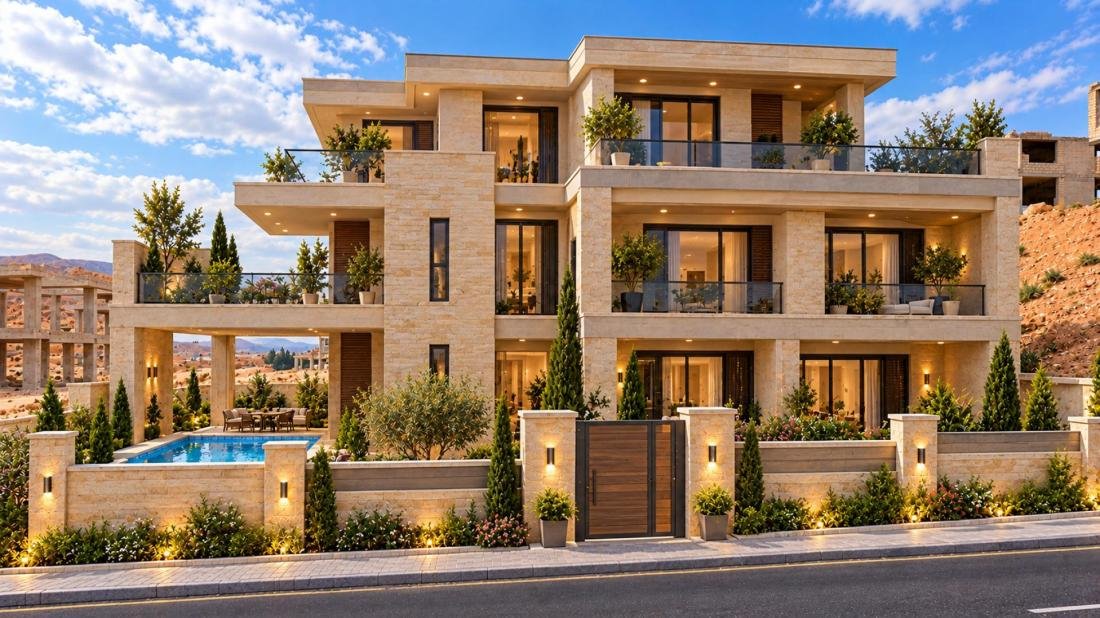 Three-Story Villa Visualization