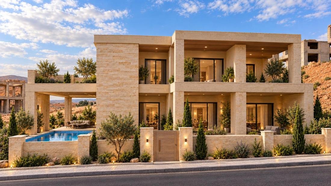 Two-Story Villa Visualization