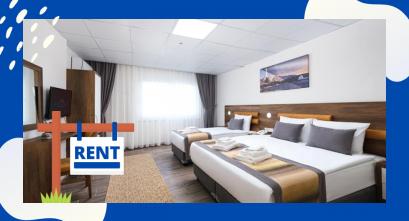 Hotel apartments for rent in Antalya city center

