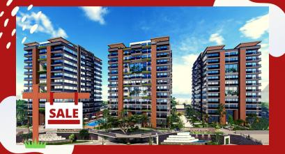 Apartments for sale in installments in Antalya (Fly Port Residence complex)