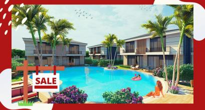 Luxury villas for sale in Antalya within the (Elanis Villalari) complex