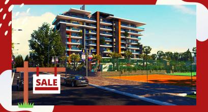 Apartments for sale in installments in Antalya within the complex (MYRA TAŞ))