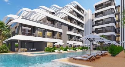 Apartments for sale by installments in the city of Antalya within the project THE LOVE COLLECTION

