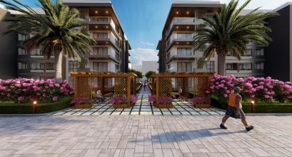 APARTMENTS FOR SALE IN ANTALYA IN INSTALLMENTS WITHIN THE GREEN PARK COMPLEX