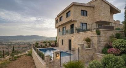 Kaplama sonrası villa görselleştirmesi