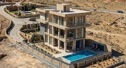 Визуализация виллы после отделки