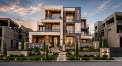 Villa visualization after finishing