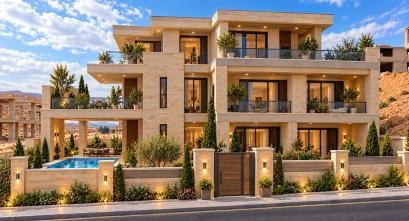 Three-Story Villa Visualization