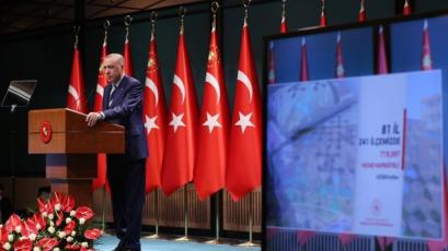 الرئيس رجب طيب أردوغان يلقي باللوم على "أكبر خمس" متاجر في البلاد